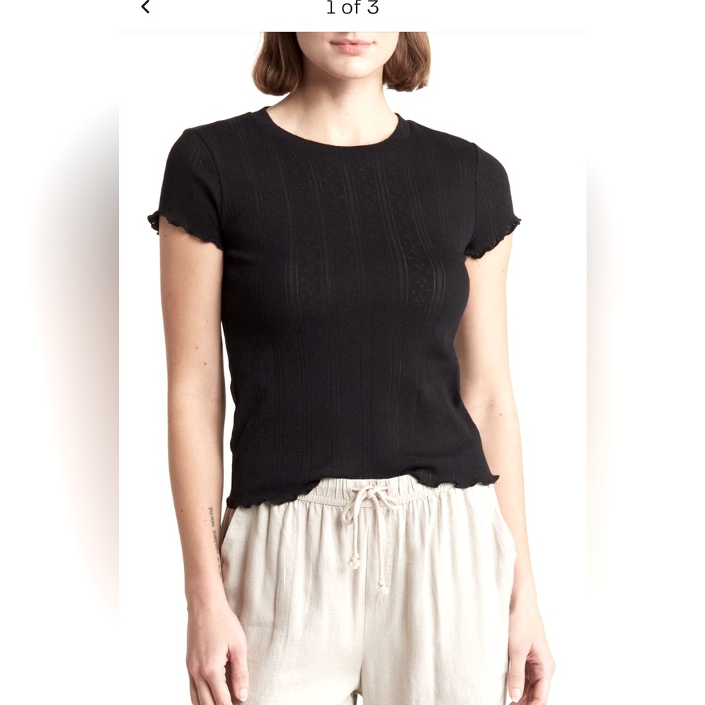 Splendid Como Pointelle T-Shirt